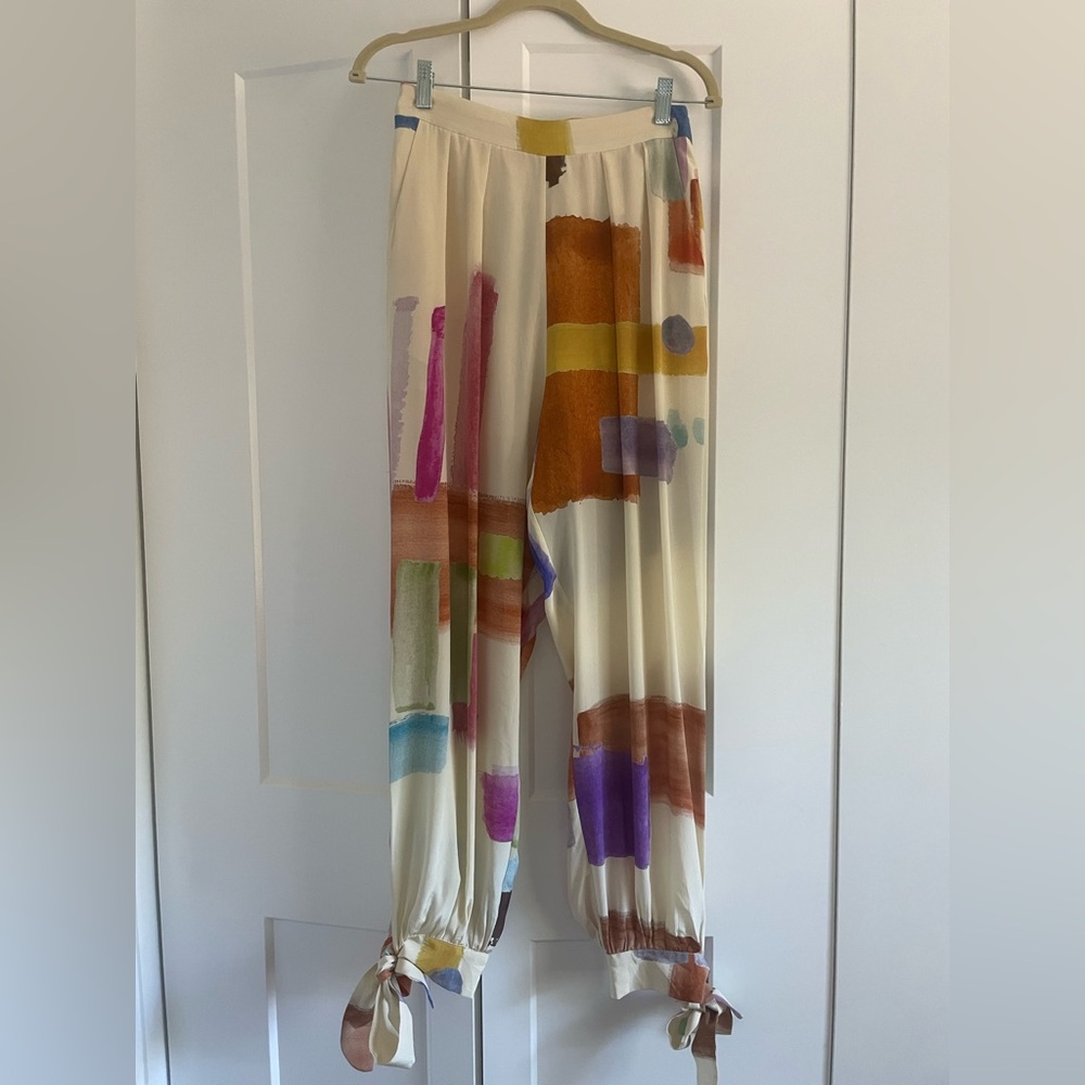 Colorful Abstract Women's Pants